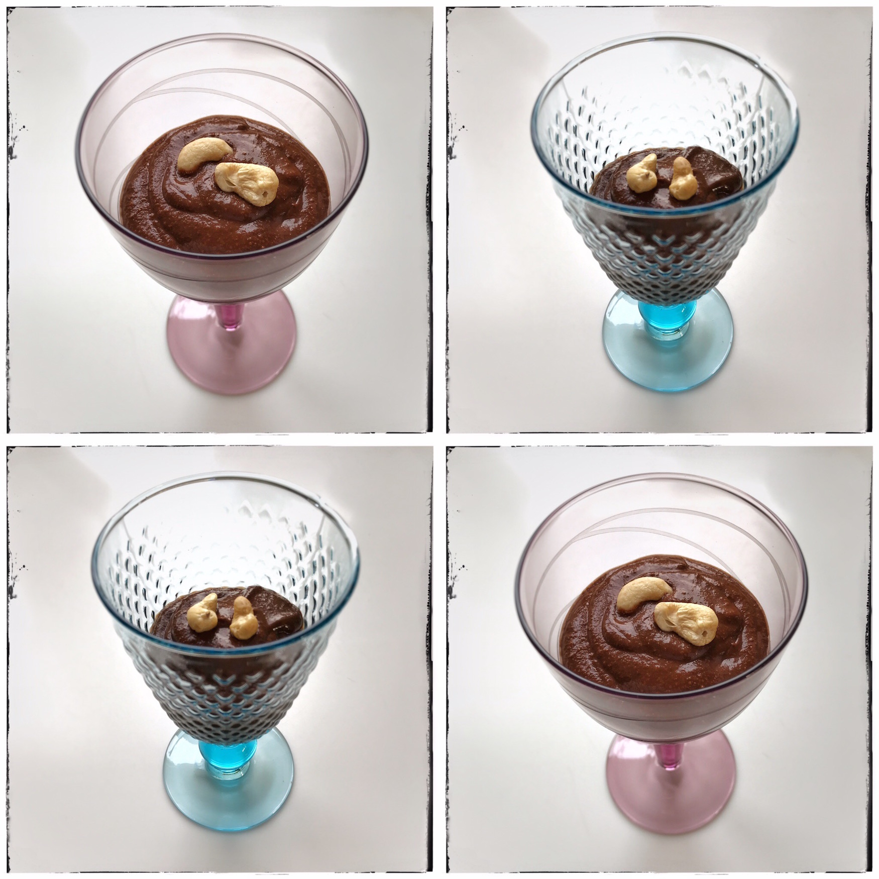 Recept voor chocolademousse met fruit en noten