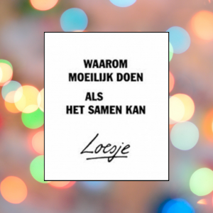 Een sfeervol winterfeest Loesje