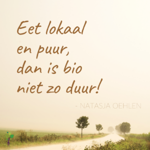 bio met een klein budget quote