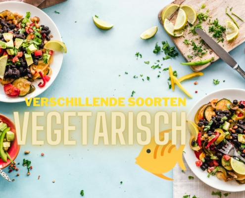 verschillende soorten vegetarisch