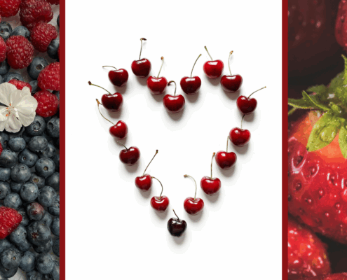 zomerfruit zonder zorgen hartje kersen