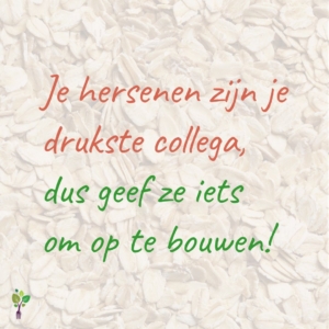 Waarom je brein dol is op gezonde vetten quote